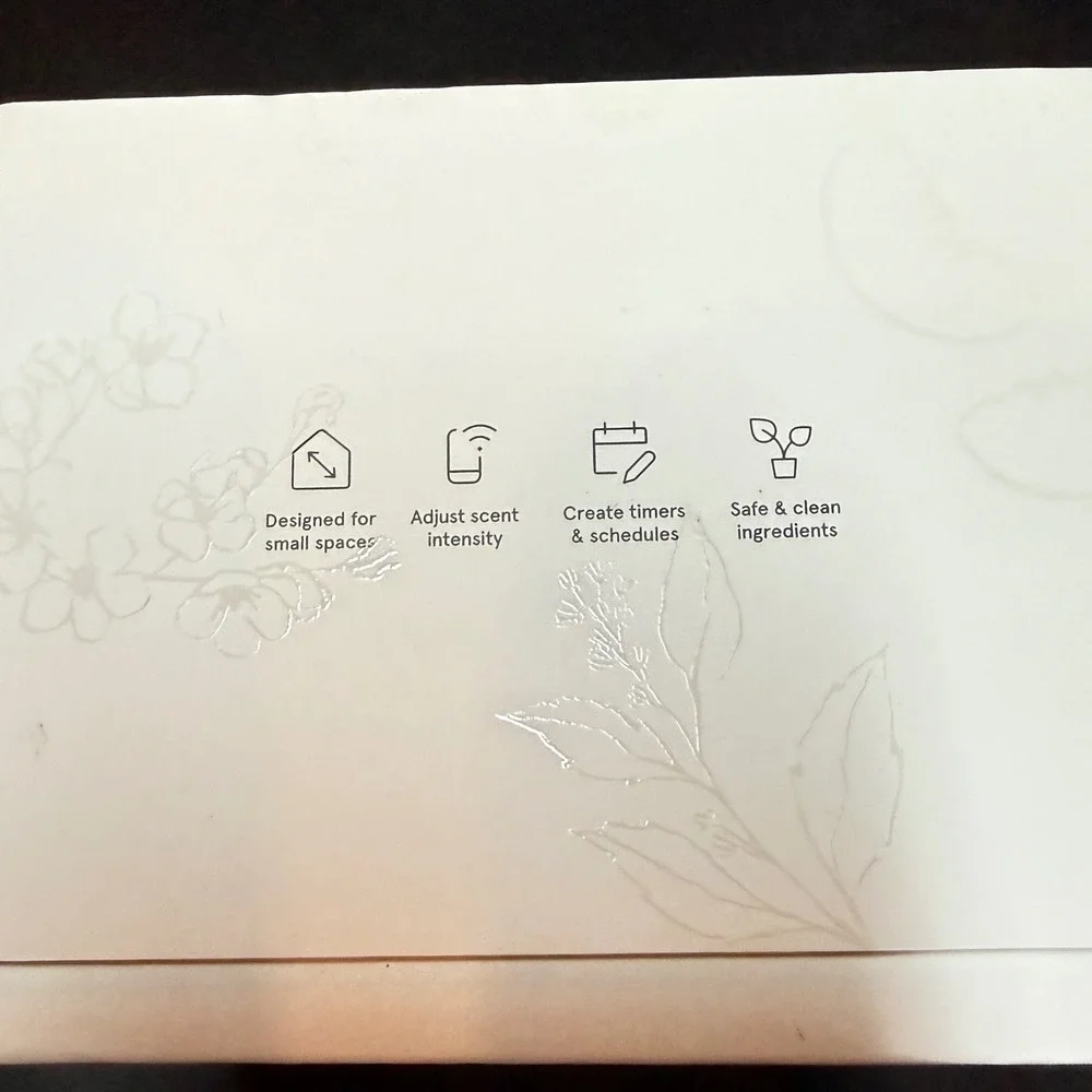 Pura Mini Smart Fragrance Diffuser White New App Controlled Small Space